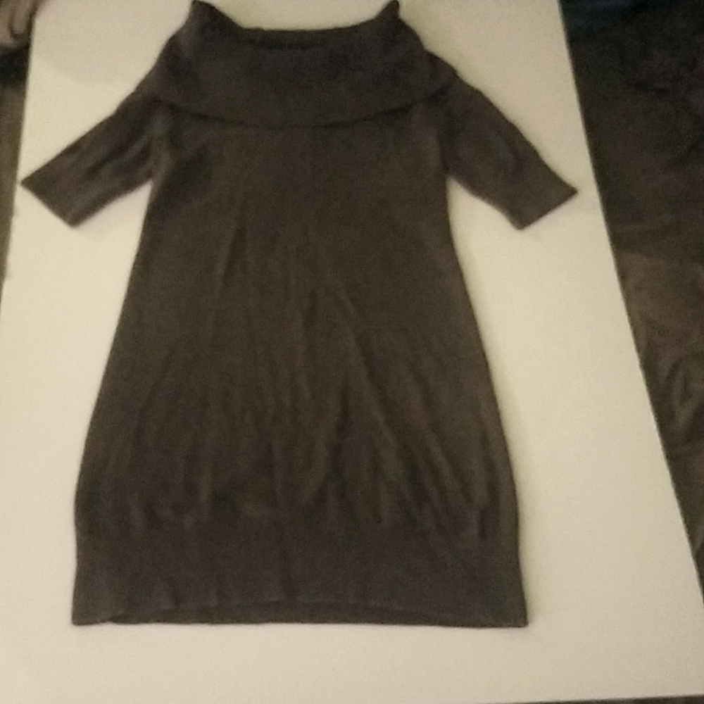 Banana republic grey sweater dress